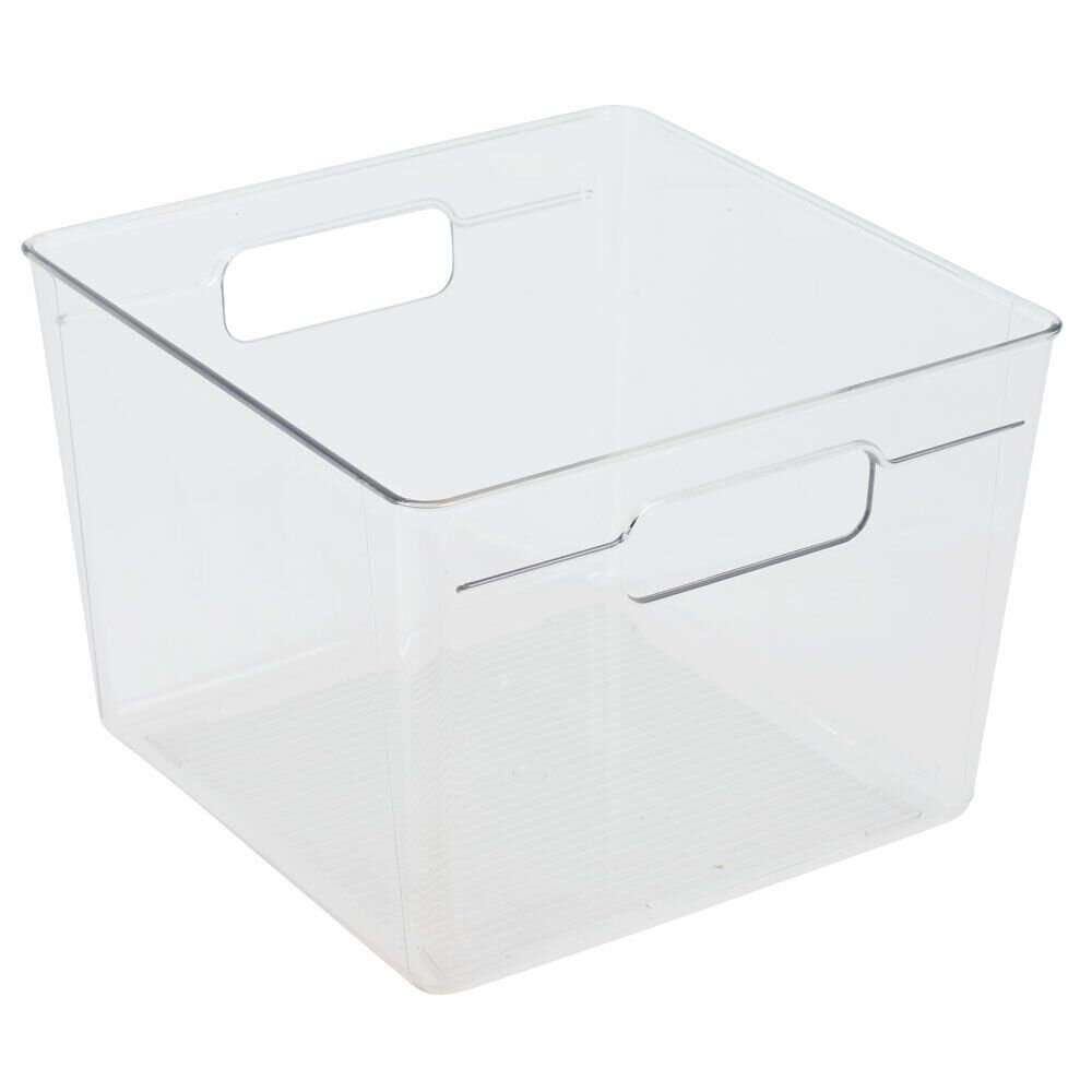 Bac de rangement carré transparent pour frigo 5,5L