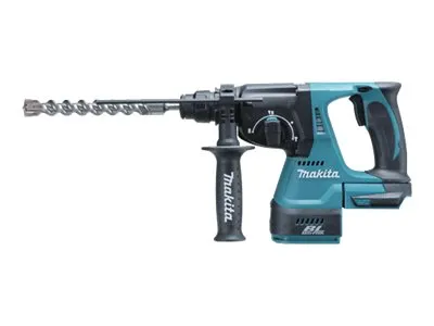 Makita DHR242Z - Roterende hammer - ledningfri - 3 tilstande - SDS-plus - 2 Joule - intet batteri - 18 V