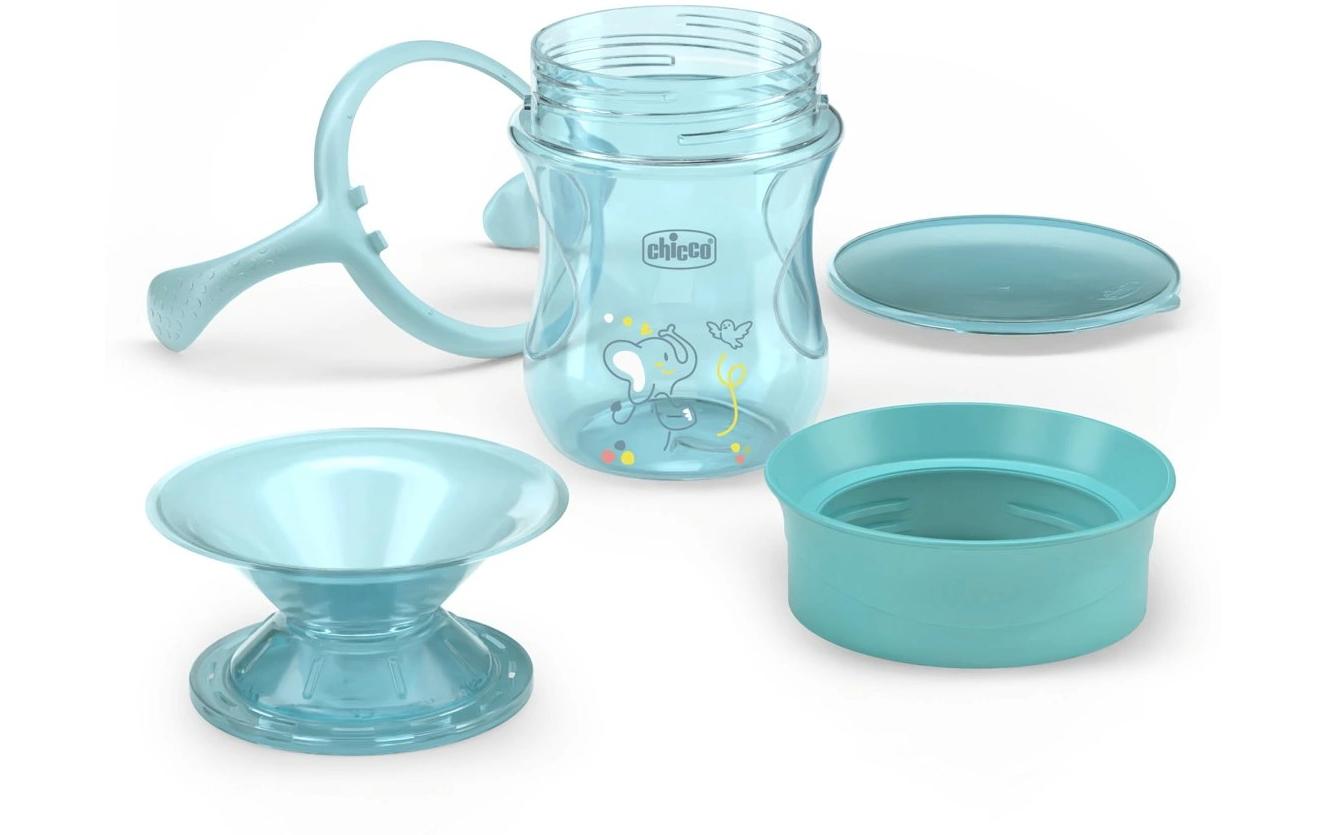 Kindertrinkbecher Perfect Cup 200 ml, Blau, 12m+Trinklernbecher