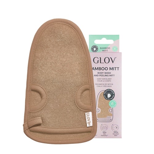 GLOV Body Wash and Peeling Luva Esfoliante Beige
