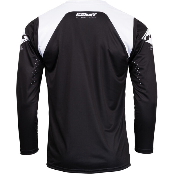 Kenny - Maillot Track Raw - 2023 Noir / Blanc