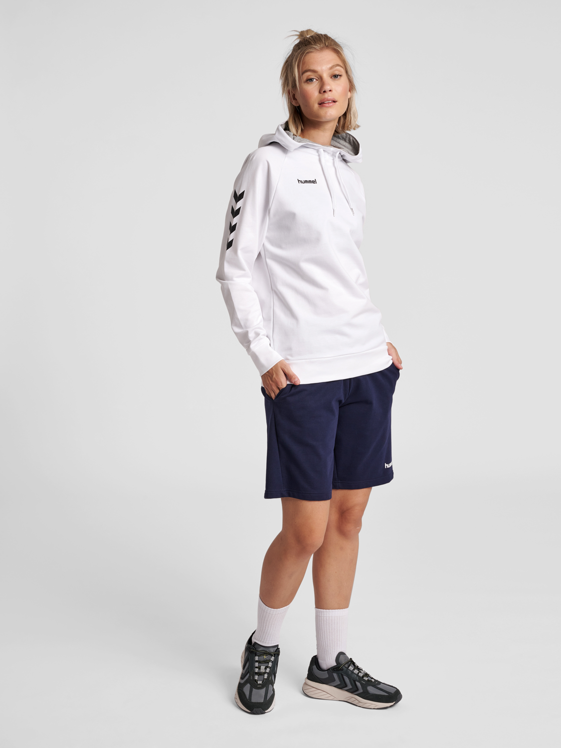 HUMMEL GO COTTON HOODIE WOMAN