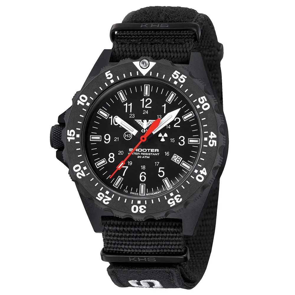 KHS -  Armbanduhr Shooter MKII Field Natoband XTAC