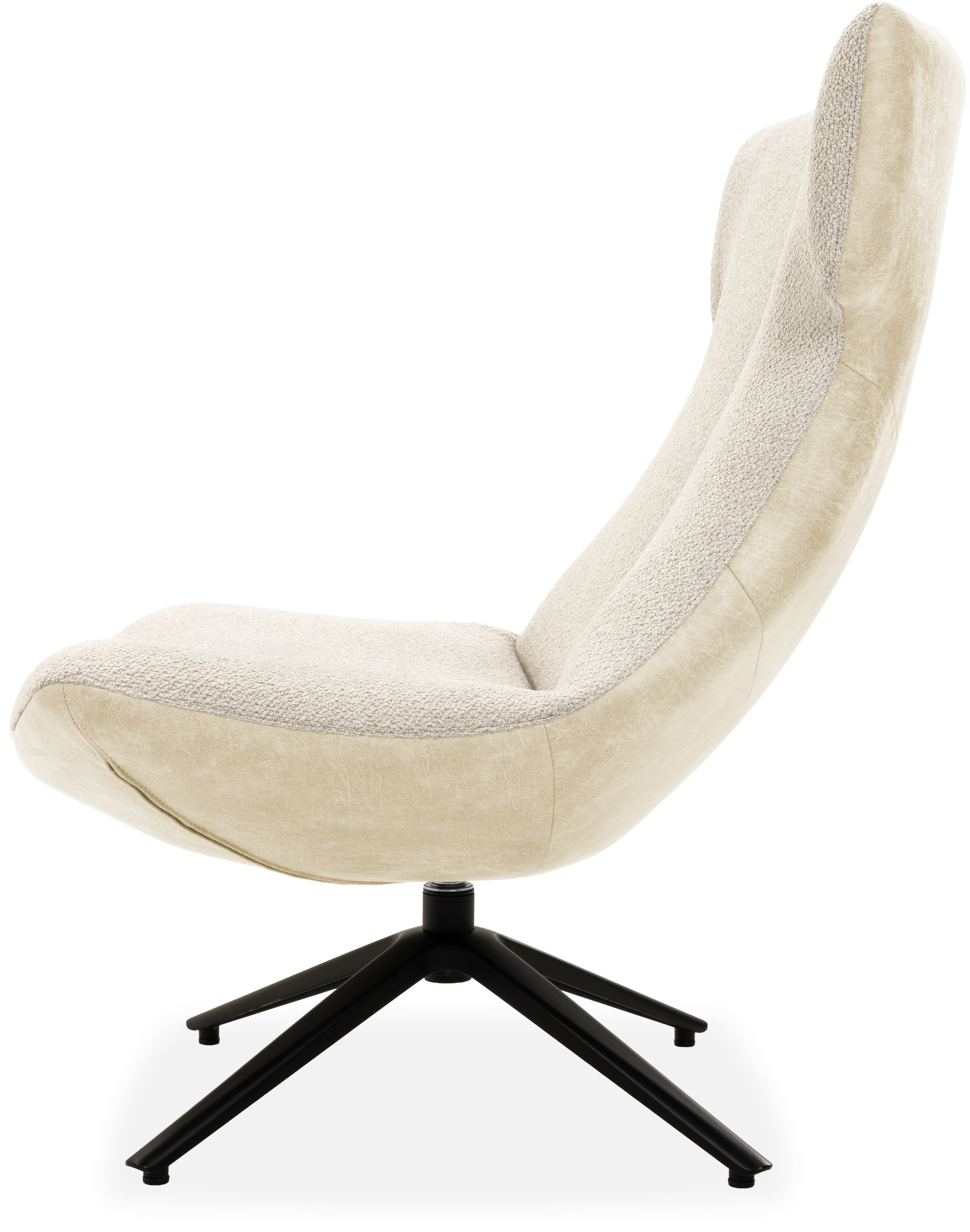 Draaifauteuil  Lowie B83 x D83 x H96 cm