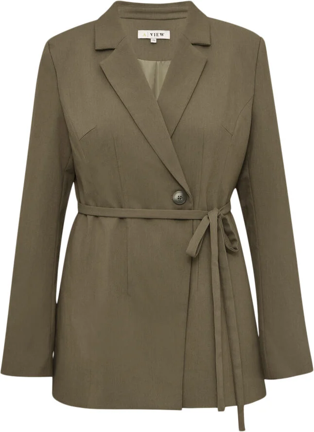 A-VIEW Kelly blazer Brown