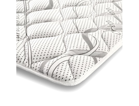 THE WHITE STONE - Sur matelas Surmatelas 140x190cm ergonomique en ouate soft 5 cm