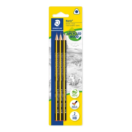 STAEDTLER® Noris® 183 BleistiftHB x3 BK100% PEFC