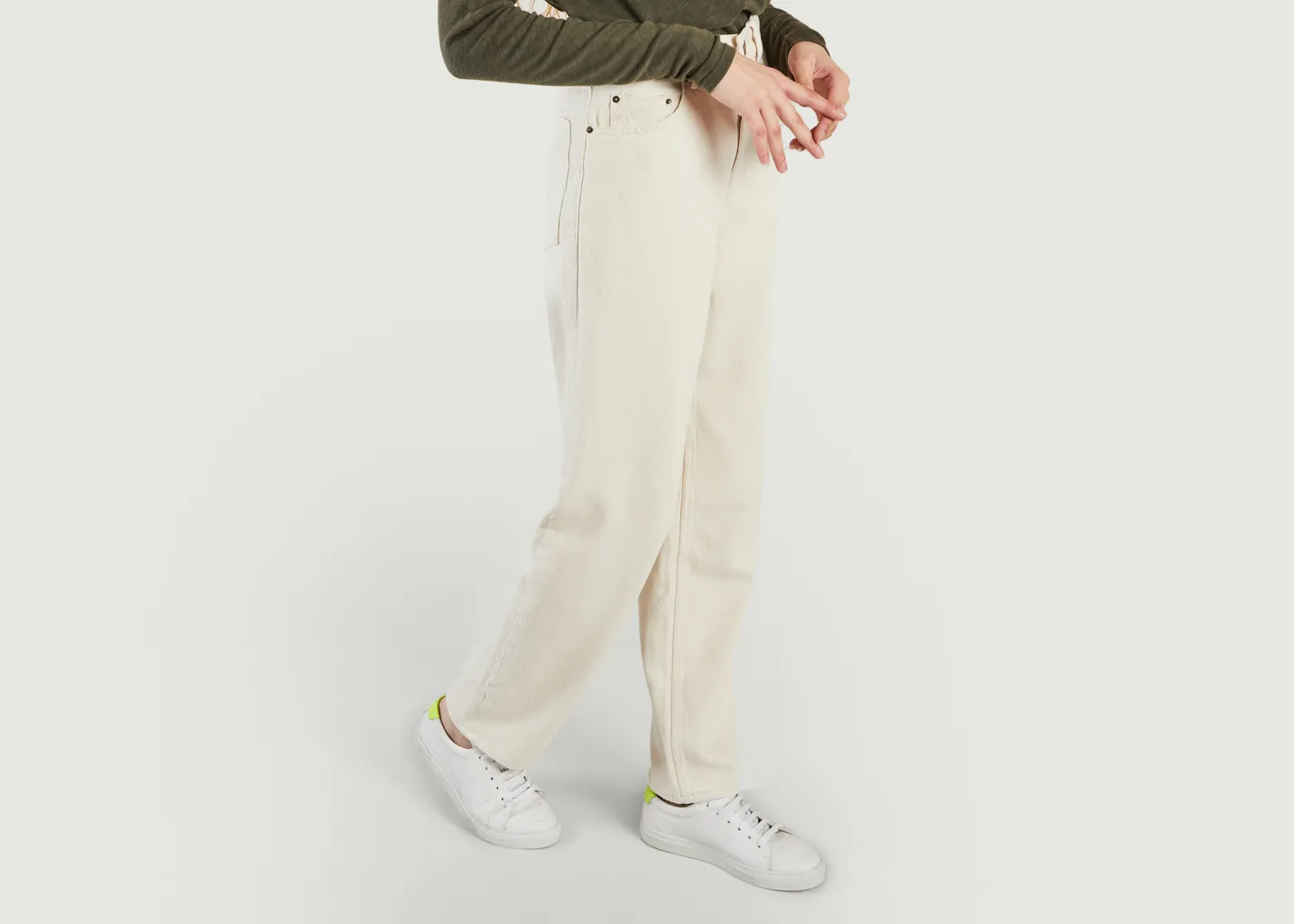 Jean droit taille haute Tineborow American Vintage
