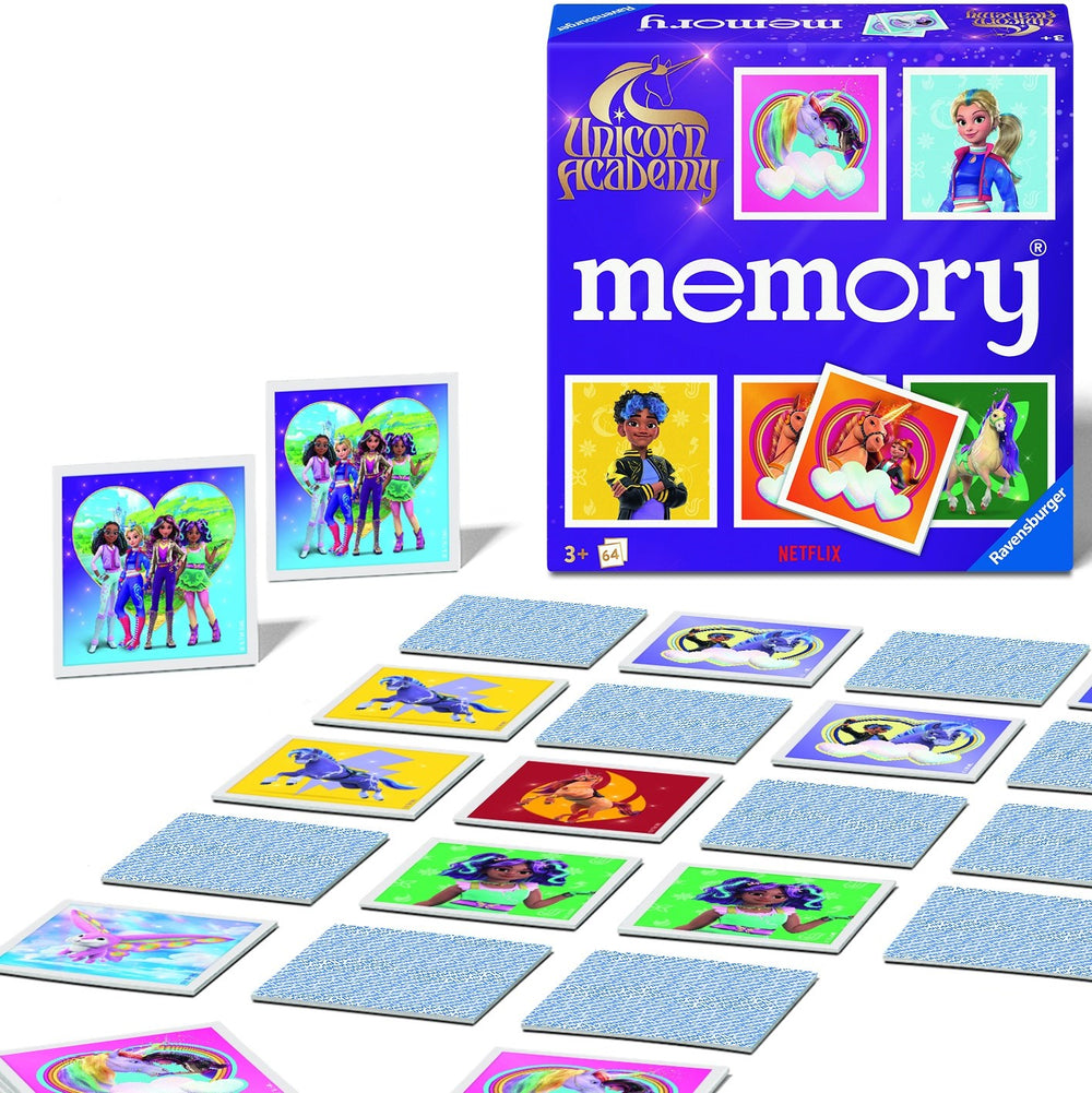 Køb Ravensburger Unicorn Academy Memory® - Vendespil