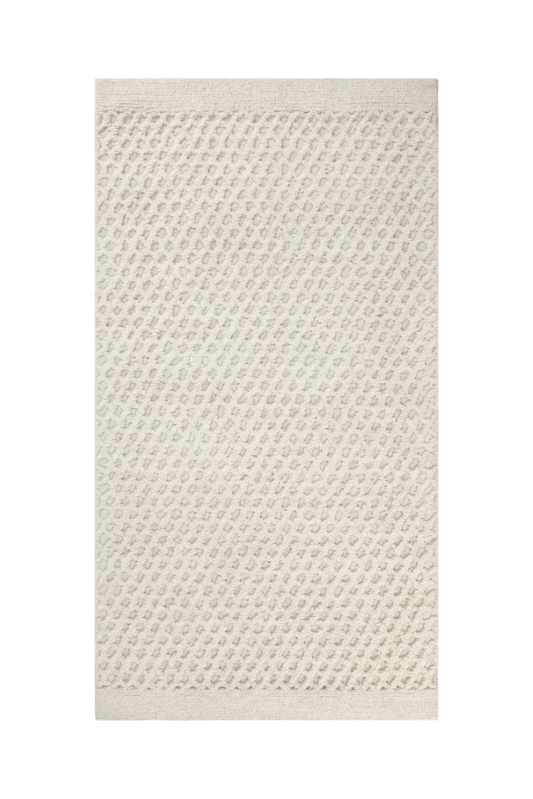 Wecon home Wollteppich »Hamptons THIRTYEIGHT« rechteckig 11 mm Höhe Läufer, Schurwolle, Kurzflor, Wohn- & Schlafzimmer, elegant, Waben