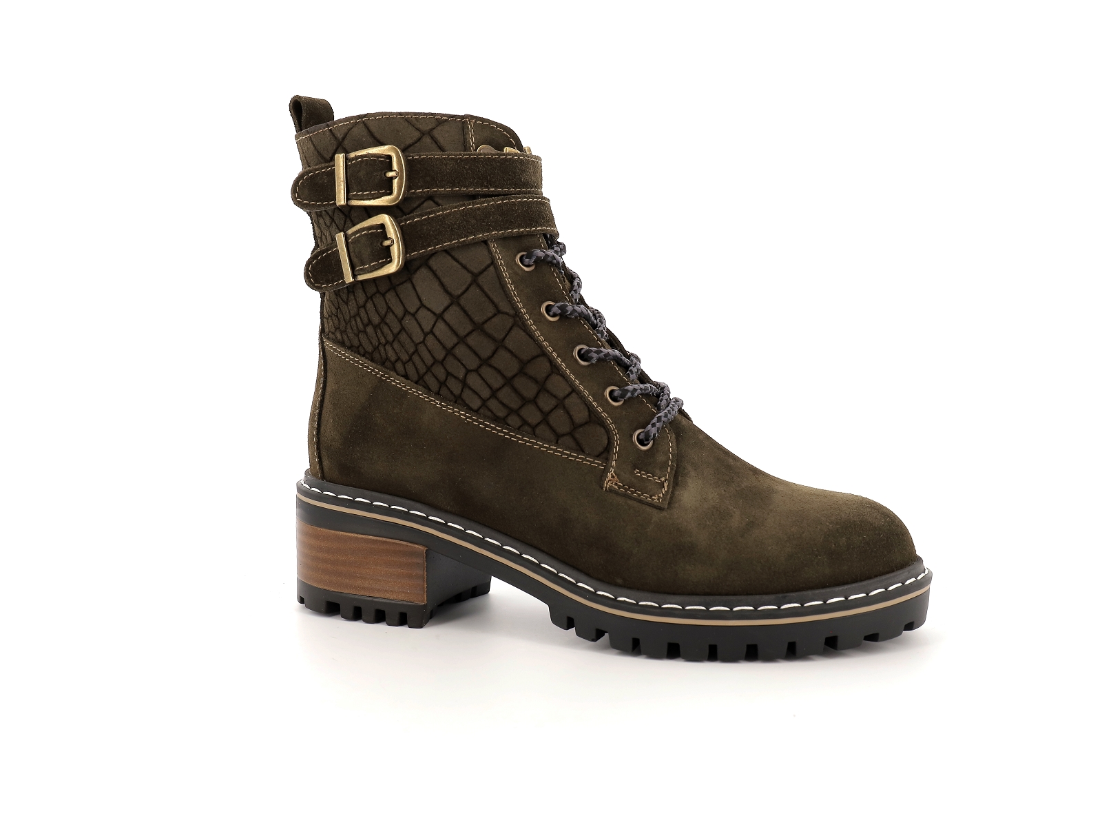 Elue par nous-KOGRI Nubuck Kaki