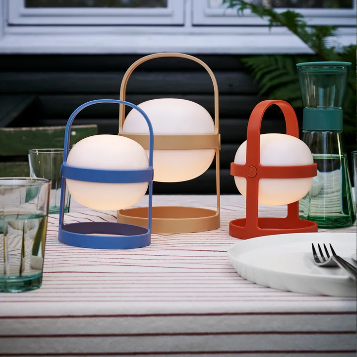 Rosendahl - Soft Spot Solar-Akkuleuchte, H 18,5 cm, wheat