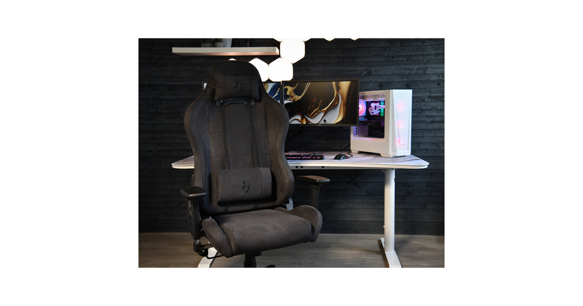 ArozziTorretta Supersoft - Pure Black gamestoel  (Zwart)