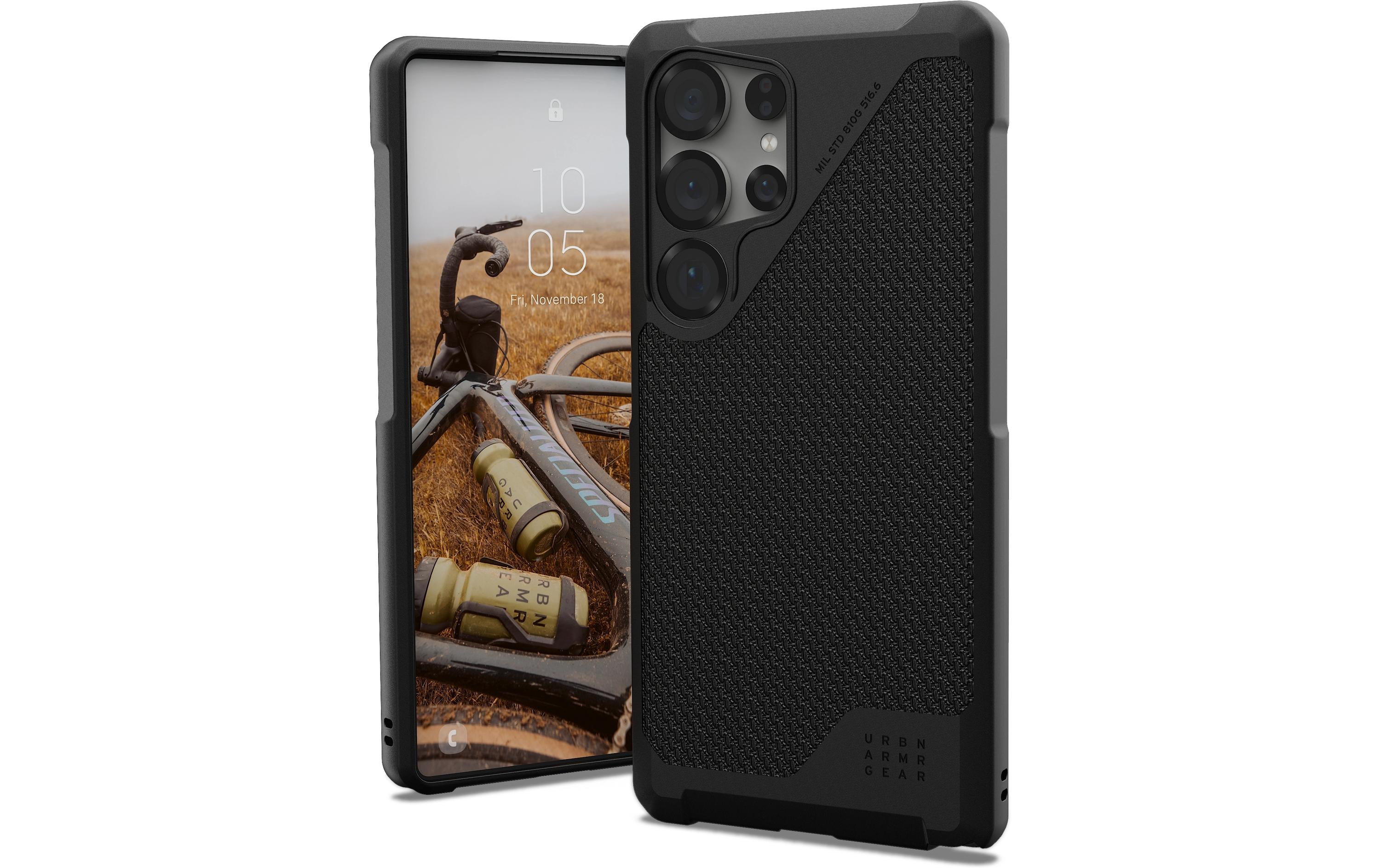 Back Cover Metropolis LT Galaxy S25 Ultra Kevlar BlackSchutzhülle für das Samsung Galaxy S25 Ultra