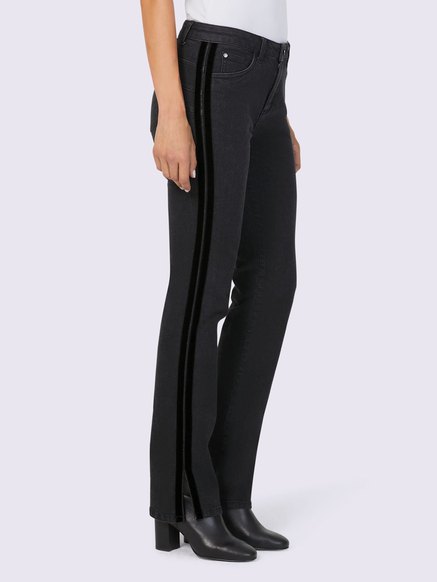 Jean push-up qualité coton doux sur la peau