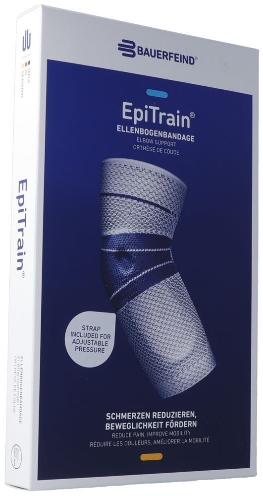 Bauerfeind EpiTrain Aktivbandage<br>1 Stück, Gr2, mit Gurt titan