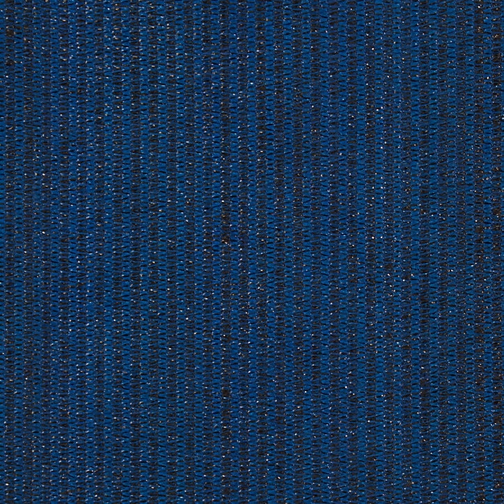 Voile d'ombrage triangle avec LED bleu 360 cm