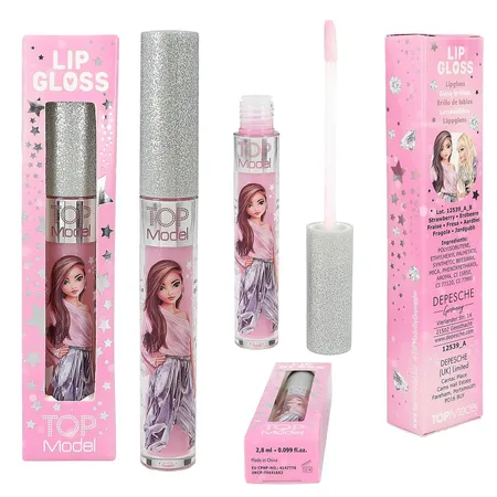Depesche TOPModel Lipgloss GLITTER QUEEN, 1 Stück, 2-fach sortiert