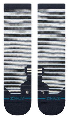 Chaussettes Stance Performance Shimmy Mid Crew Bleu / Blanc