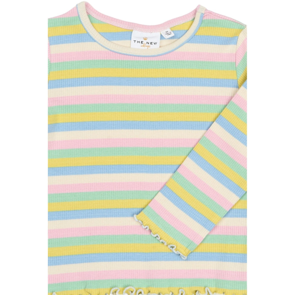 Køb THE NEW Siblings Multi Striped Tnstsofia L_S Rib Tee