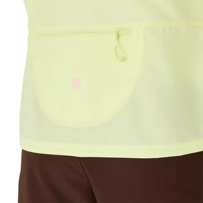 Asics Dame Jakker Nagino Run Jacket Gul