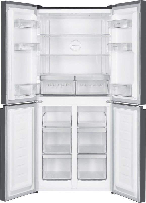 Inventum - SKV4180B - Amerikaanse Koelkast - Zwart - 466 Liter - Digitaal Display