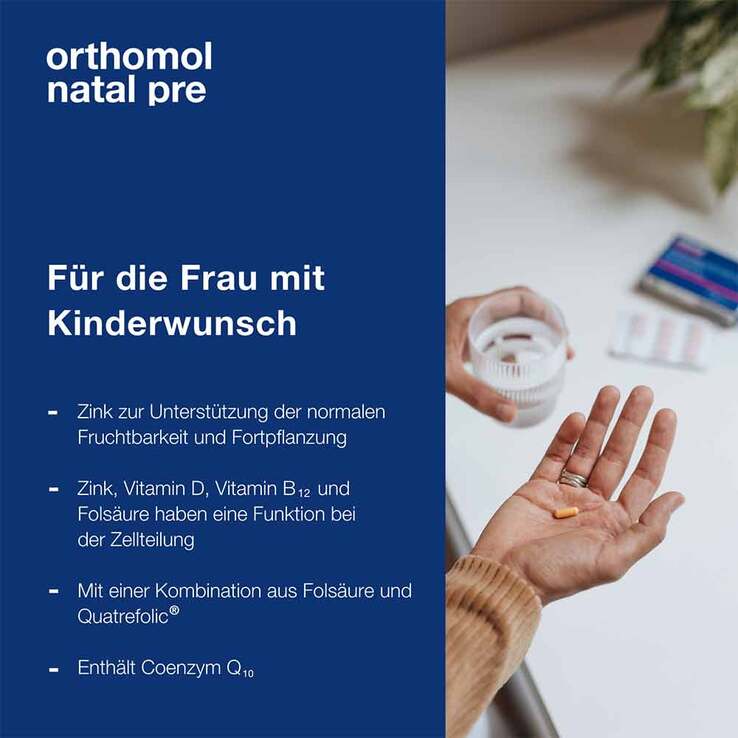 Orthomol Natal pre Kapseln, 90 St