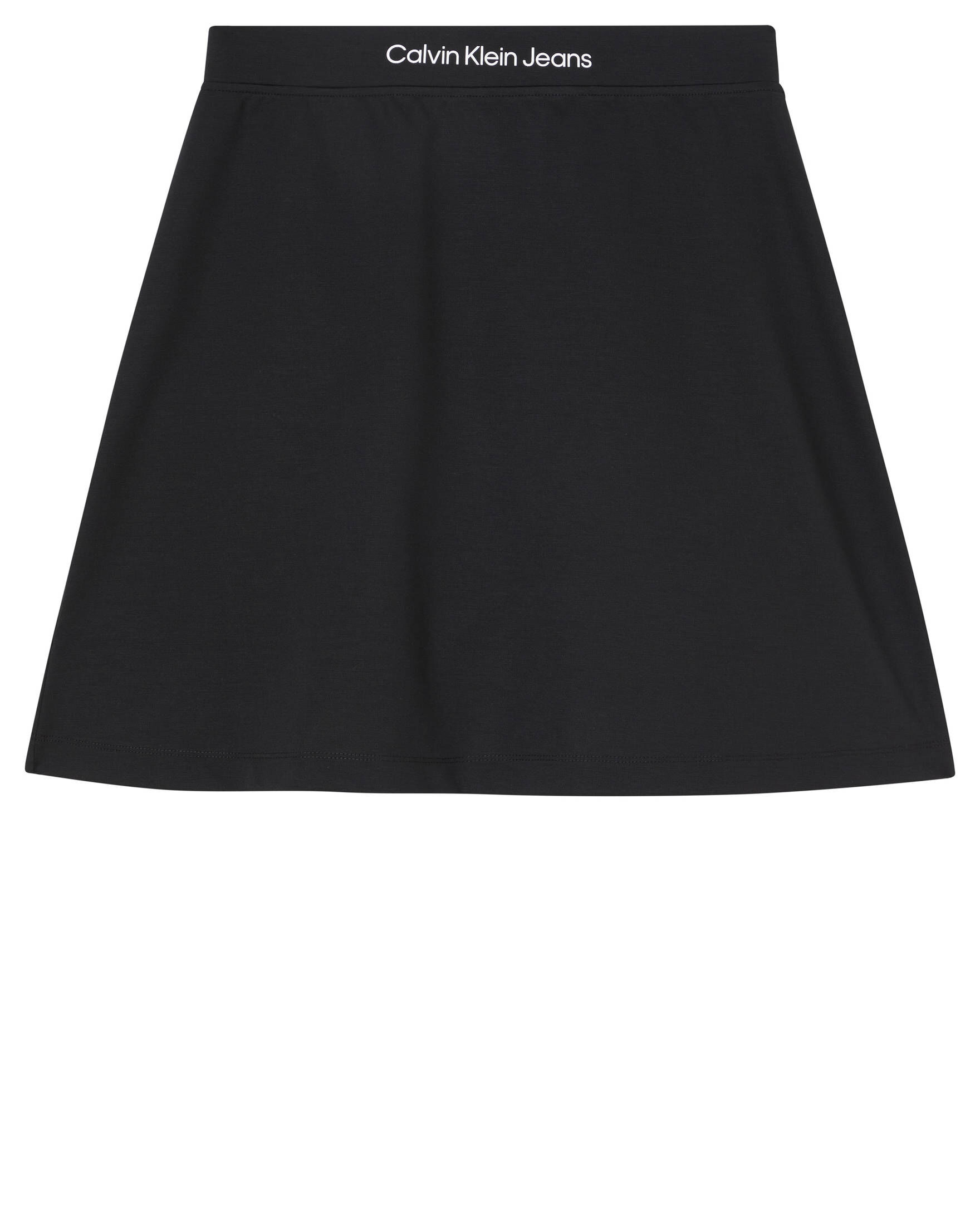 CALVIN KLEIN JEANS| Damen Minirock SHRUNKEN LOGO MILANO SKIRT