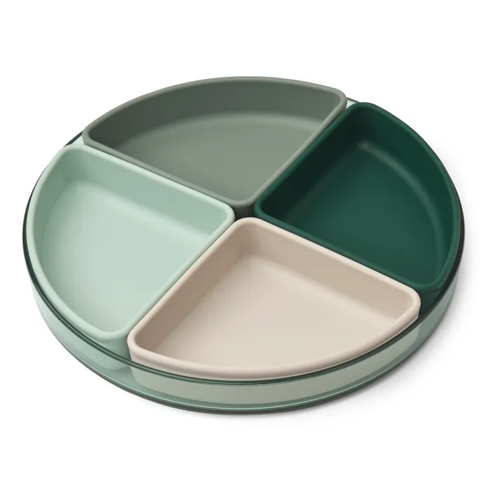 Liewood Assiette compartimentée Shawn | Vert