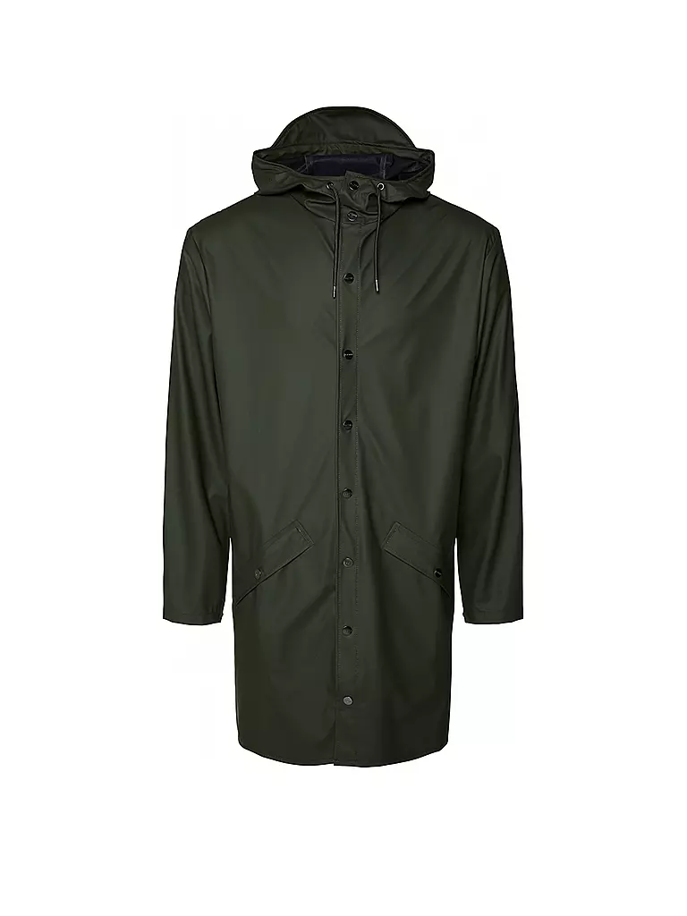 RAINS Parka - Regenjacke dunkelgrün
