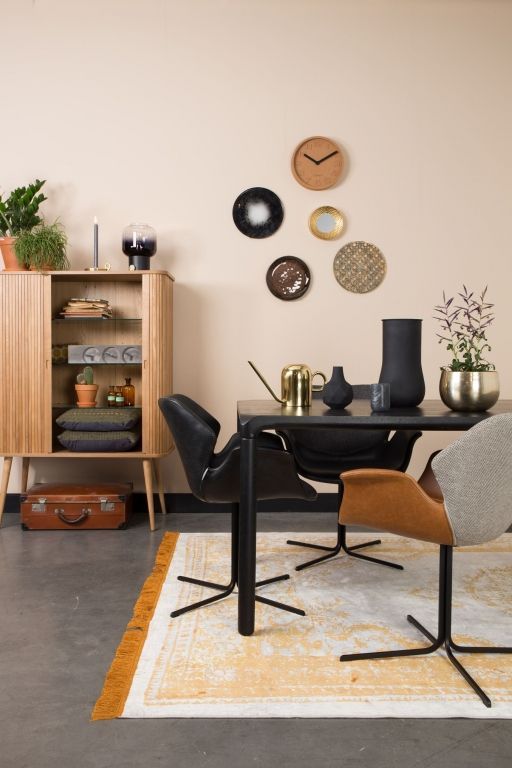 Zuiver Moody tafellamp zwart