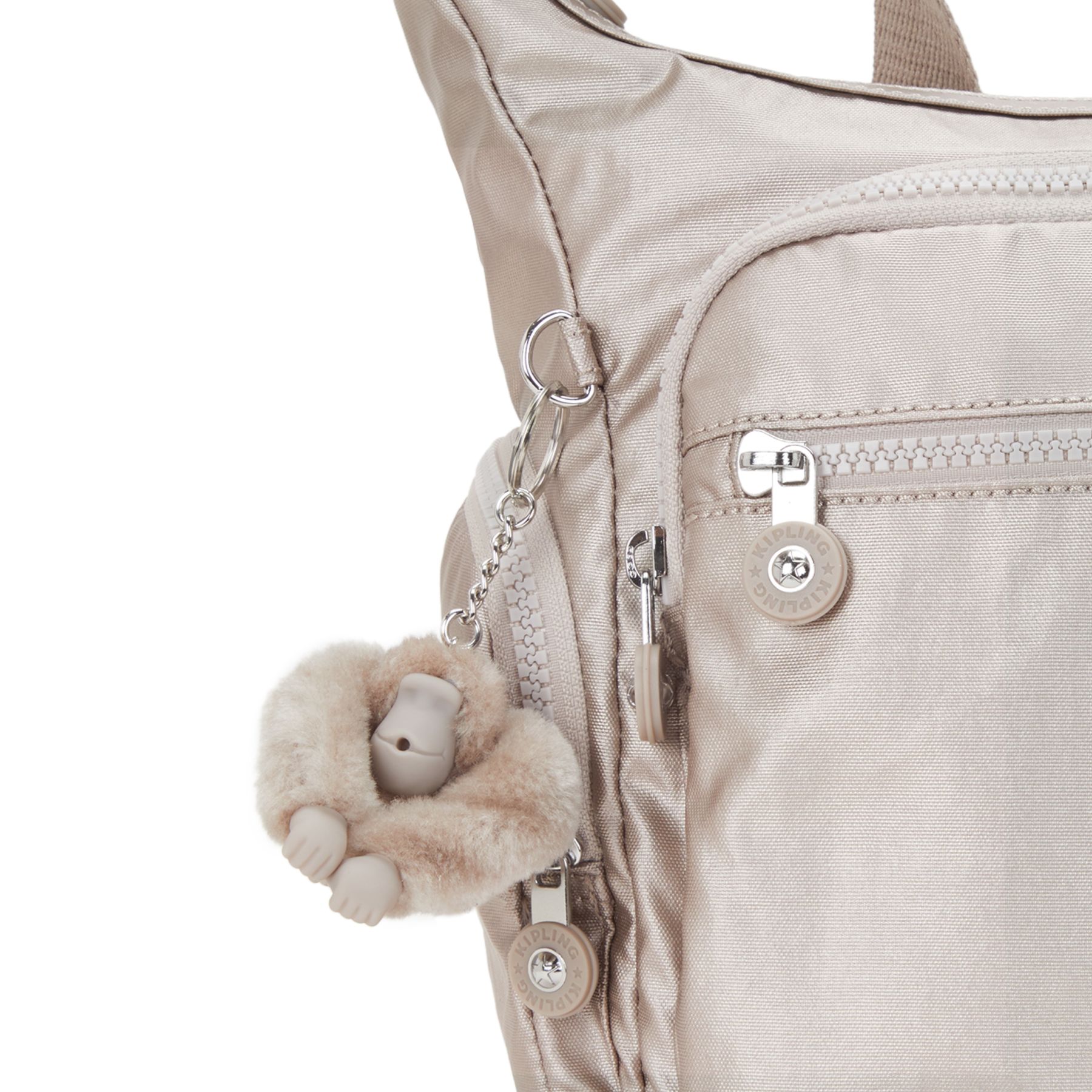 GABBIE  Sac à bandoulière Medium Avec Bretelle Ajustable - Metallic Glow