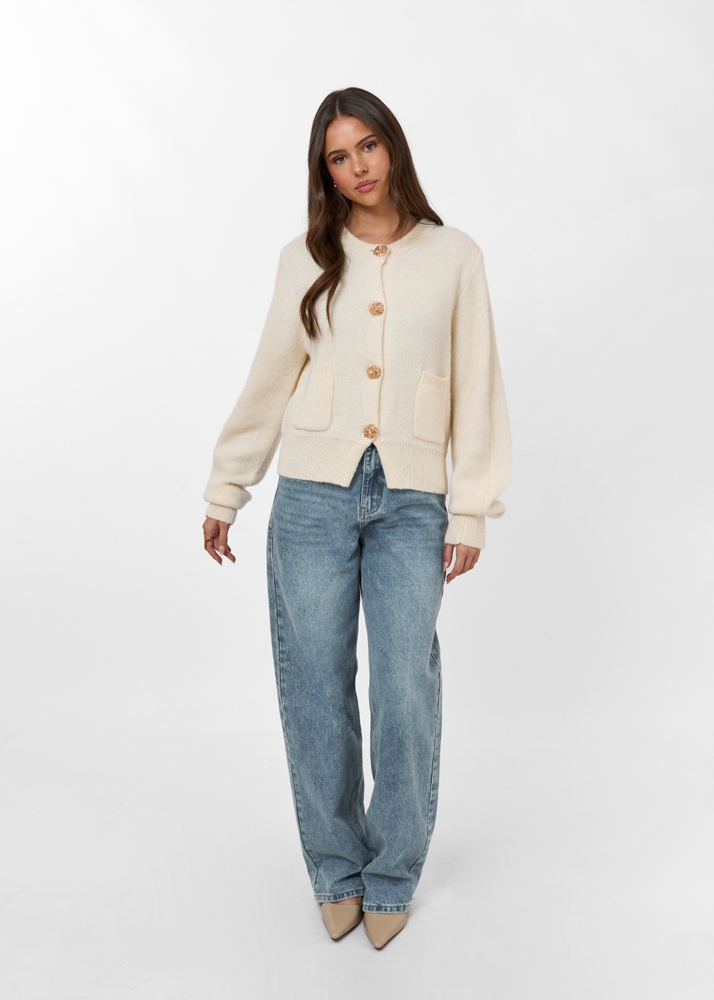 Nola vest creme