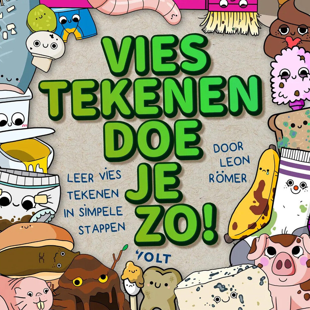 Uitgeverij volt vies tekenen doe je zo!