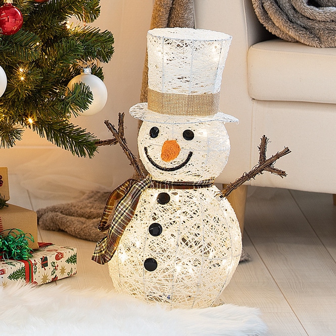 LED-Schneemann - ca. 50 cm
