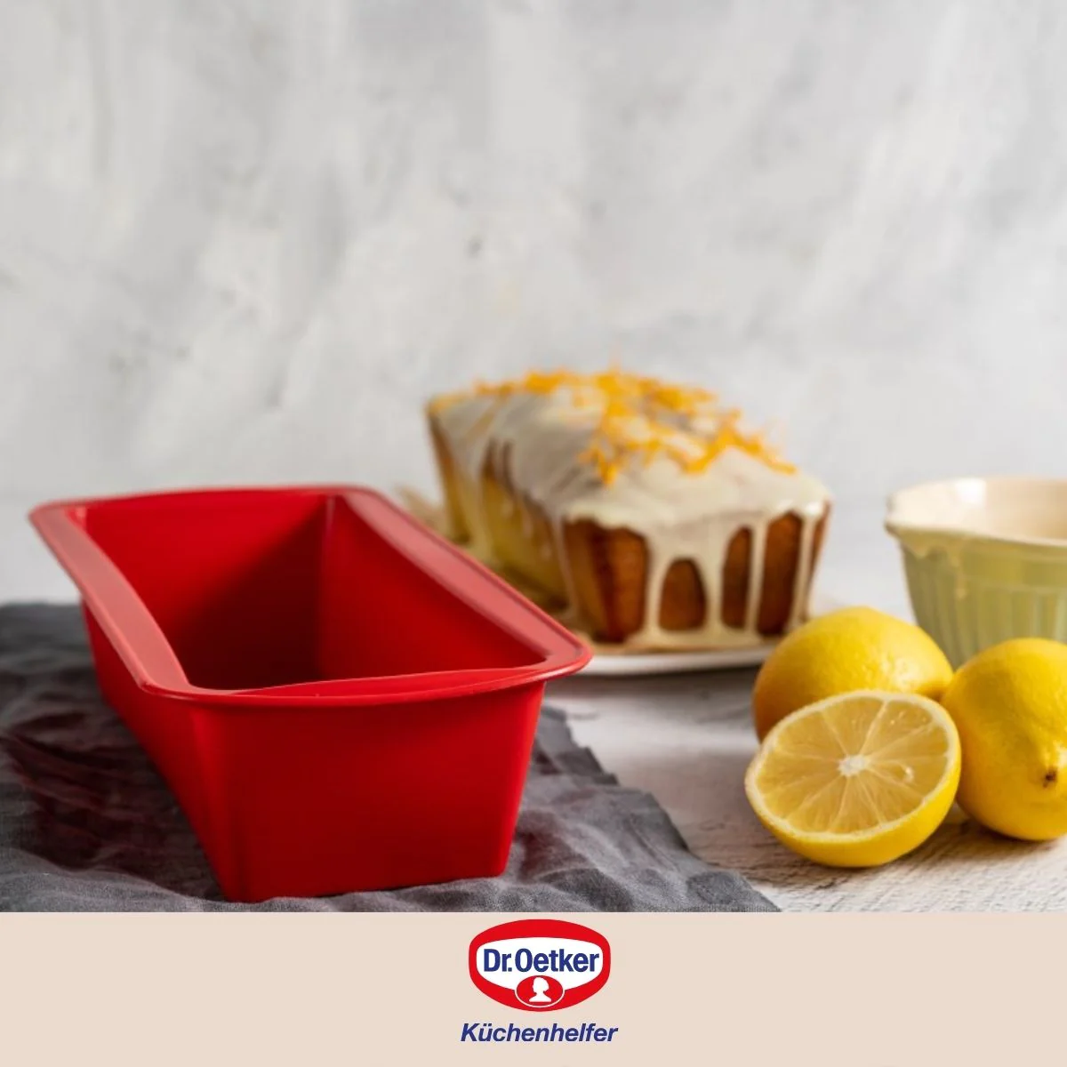Moule à cakes en silicone 24 cm Flexxibel Love Dr. Oetker