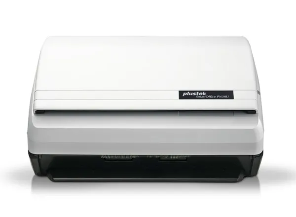 Plustek SmartOffice PN30U - Dokumentscanner - Dual CIS - Duplex - 216 x 5080 mm - 600 dpi x 600 dpi - op til 30 ppm (mono) / op til 30 ppm (farve) - ADF (50 sider) - op til 4000 scanninger pr. dag - USB 2.0, LAN