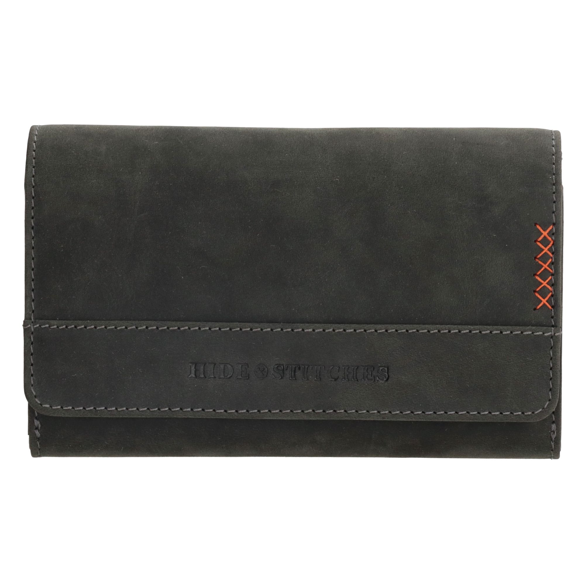 Hide & Stitches Idaho Portemonnee Zwart