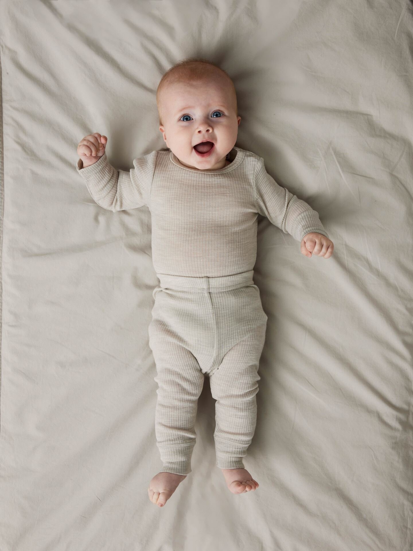 Wax Wool Rib Legging