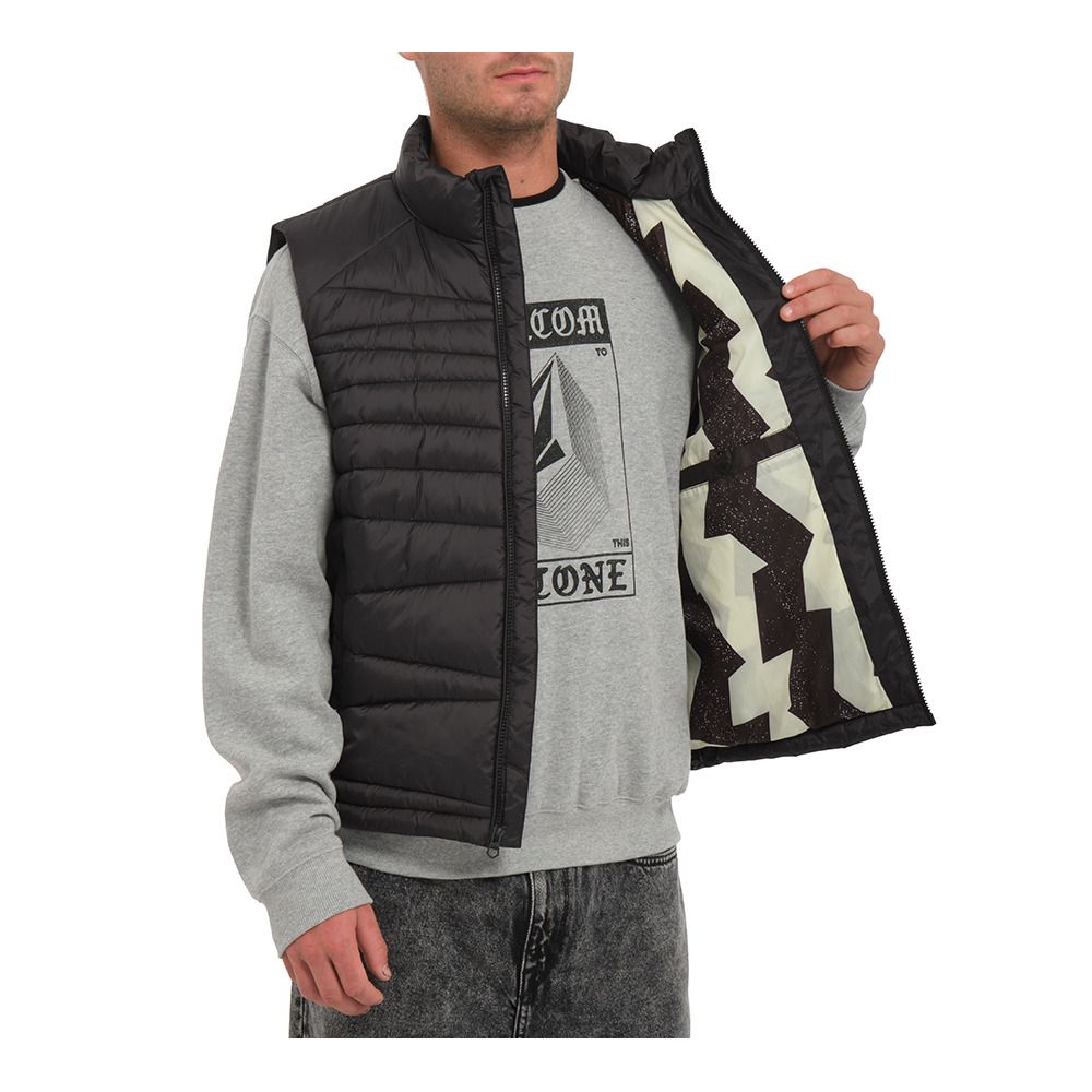 Volcom EARTH TRIPPER PUFF - Doudoune Homme black