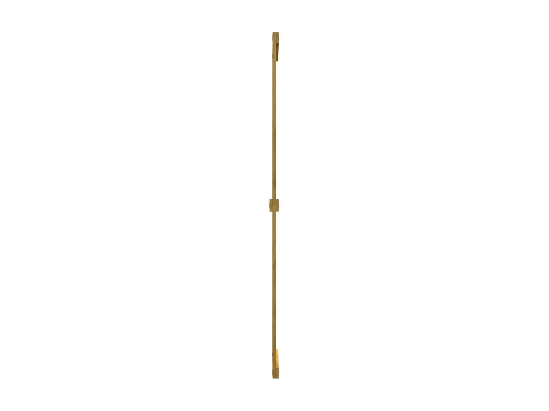 Porte de grange CORONA 100x210 cm bois massif de pin