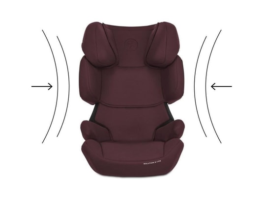 CYBEX - Siège auto groupe 2/3 Siege auto solution x i-fix - de 3 a 12 ans - rumba re