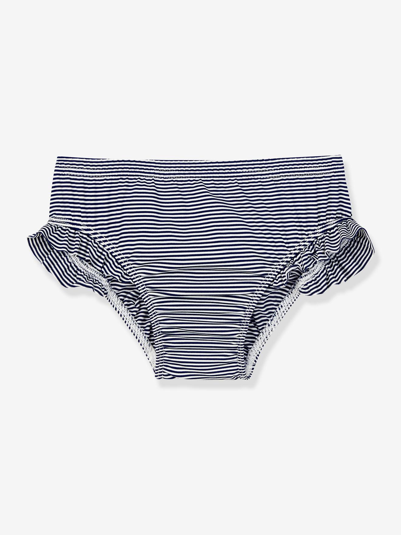 Cueca de biquíni PETIT BATEAU azul