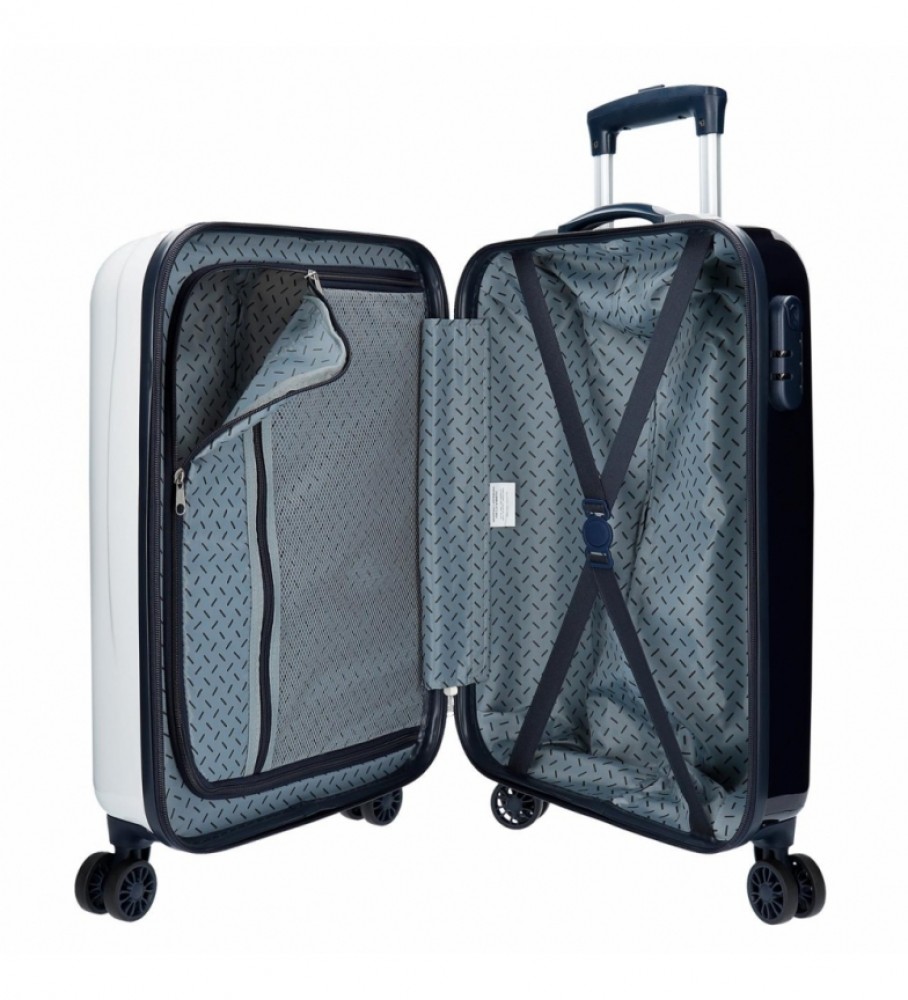 Mala de cabine Joumma Bags Mickey Enjoy the Day Azul -36x55x20cm-