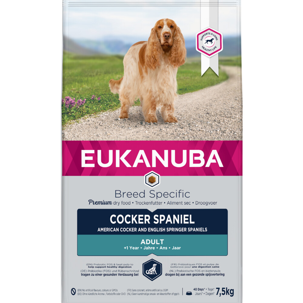 Eukanuba Dog Adult Cocker Spaniel Kip7,5 kg