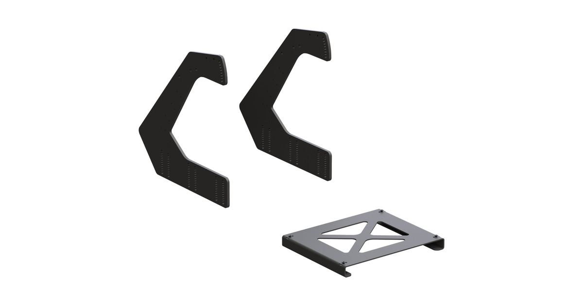 Res-TechGT XL KIT bevestiging  (Zwart)