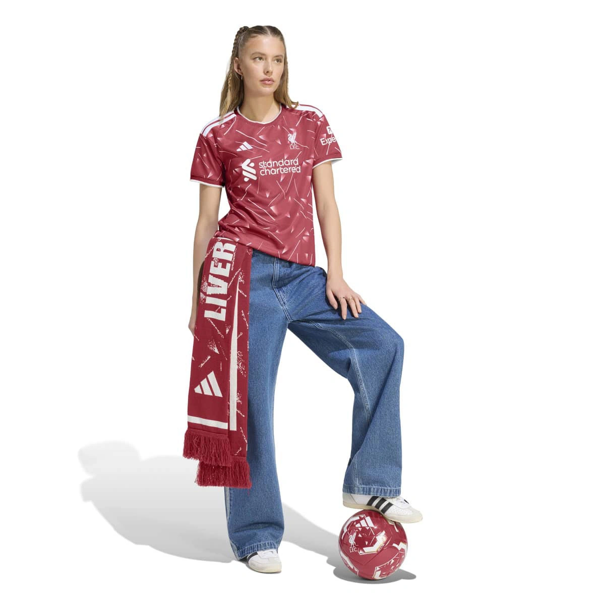 Camisola adidas Liverpool FC Primeiro equipamento Mulher 2026-2027