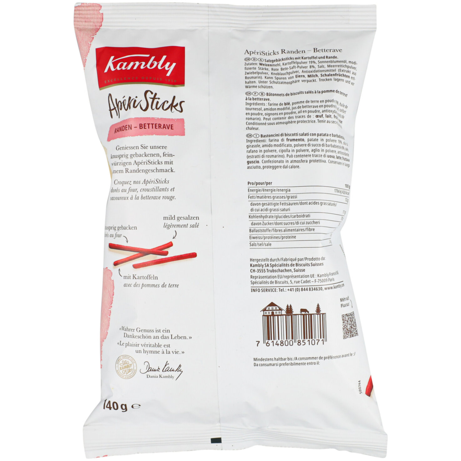 Kambly ApériSticks Randen