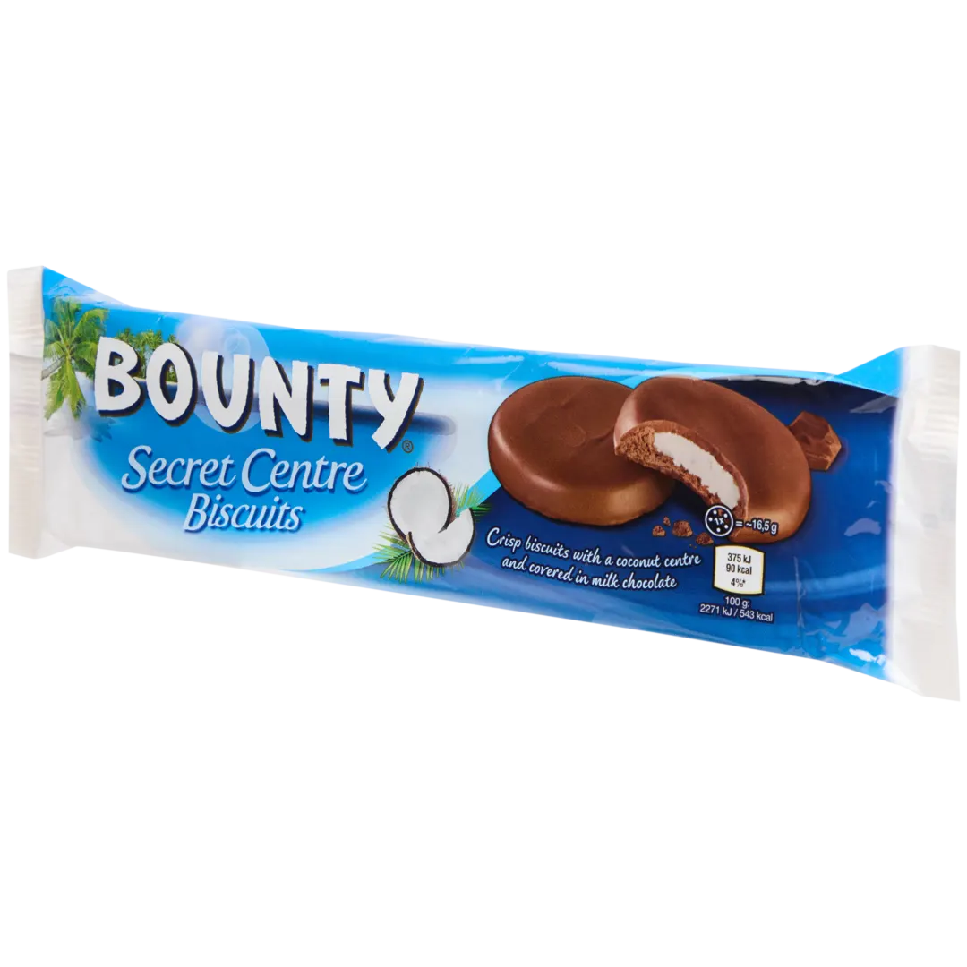 Bounty Secret Centre Biscuits 132 gram