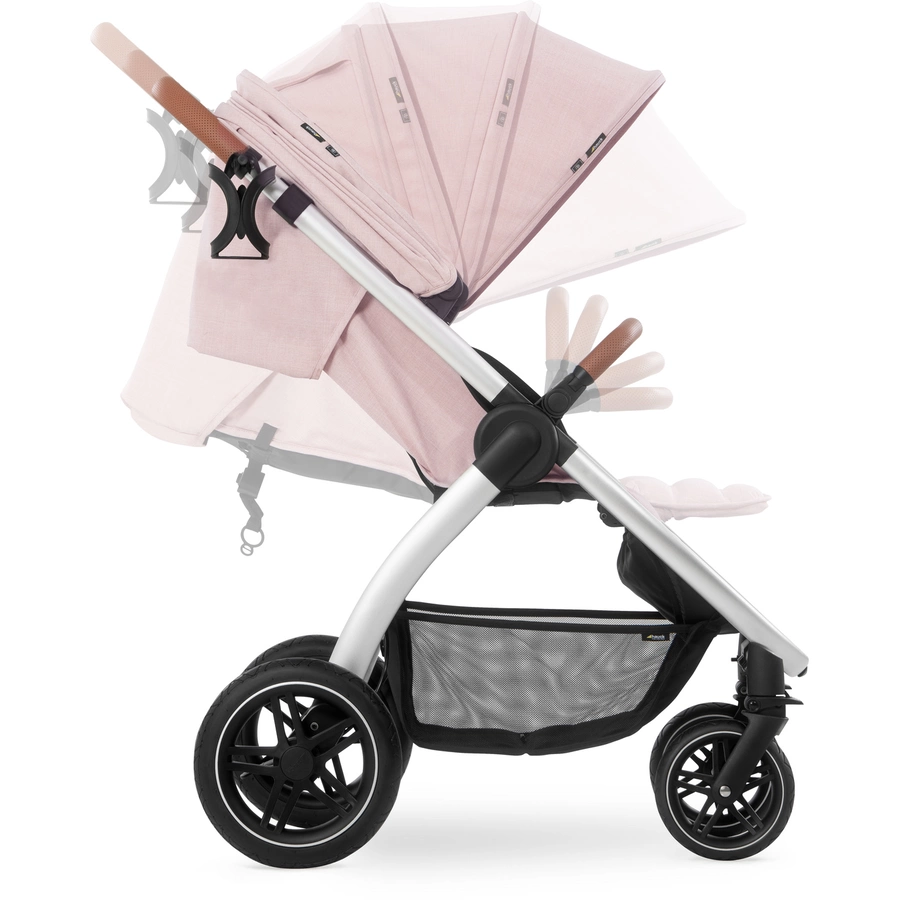 hauck Buggy Uptown Melange Rose